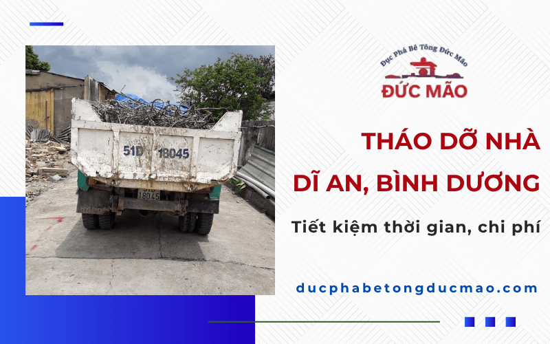 tháo dỡ nhà dĩ an
