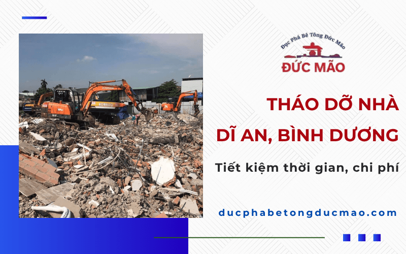 tháo dỡ nhà dĩ an