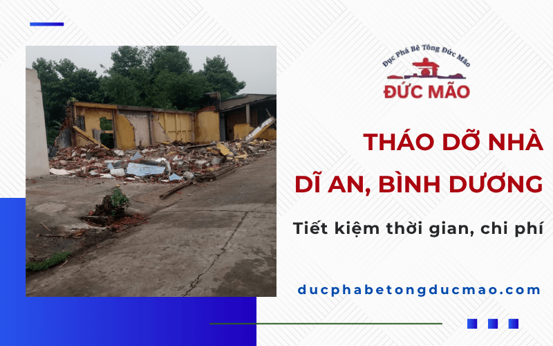 tháo dỡ nhà dĩ an