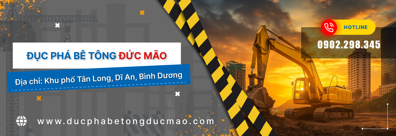 Đục phá bê tông Đức Mão