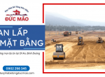 Dịch vụ san lấp mặt bằng Dĩ An, Bình Dương - Đúng tiến độ, đáp ứng mọi dự án